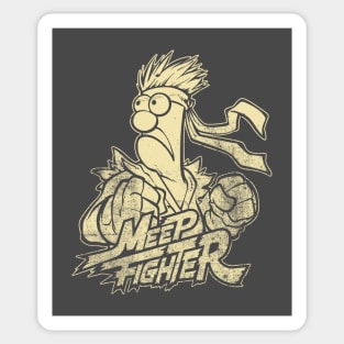 Beaker Meep Cream Sticker